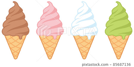 Soft cream  85687136