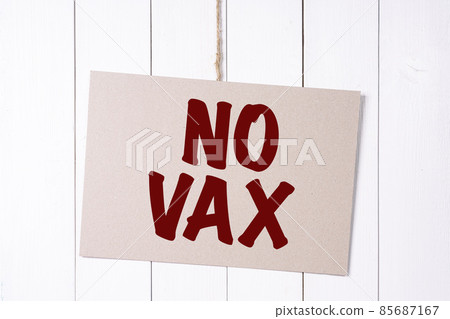 No Vax sign No Vax sign 85687167