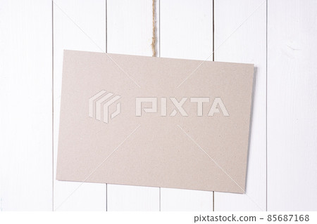 a cardboard sign a cardboard sign 85687168