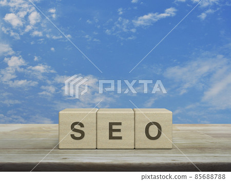 Technology search engine optimization ranking concept 85688788