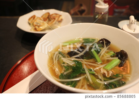 Warm ankake ramen Warm ankake ramen 85688805