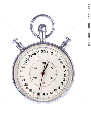Isolated Stopwatch. Classic stopwatch. isolated on white background 85689564