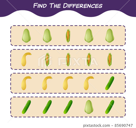 Find the differences between cartoon christmas. Searching game. Educational game for pre shool years kids and toddlers Find the differences between cartoon christmas. Searching game. Educational game for pre shool years kids and toddlers 85690747
