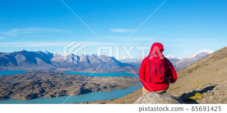 Hike in Patagonia 85691425