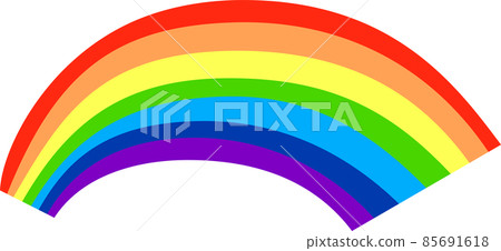 Rainbow Curved Arch Rainbow After the Rain Fantasy Rainbow Curved Arch Rainbow After the Rain Fantasy 85691618