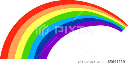Rainbow Curved Arch Rainbow After the Rain Fantasy 85691619