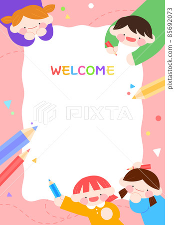 愉快的新學期插畫08 85692073