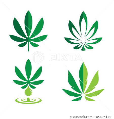 Cannabis logo images illustration Cannabis logo images illustration 85693170
