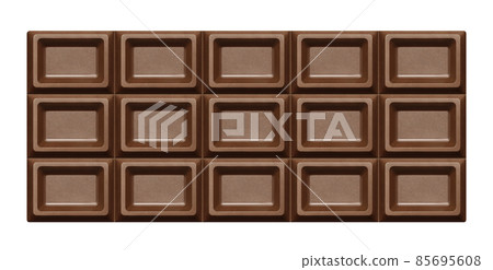 巧克力板巧克力插畫真正的情人節 85695608