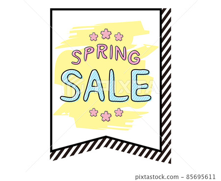 Spring sale vector illustration - Stock Illustration [85695611] - PIXTA