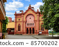 Old Synagogue building in Uzhgorod, west Ukraine 85700202