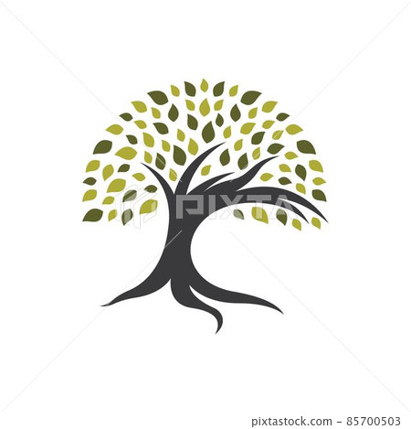 Tree symbol vector illustration 85700503