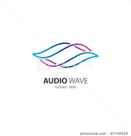 Audio wave images 85700540