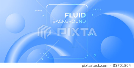 Abstract banner blue liquid flow modern fluid background. Shapes for cover poster, template landing page,coverbook,banner. vector art illustration Abstract banner blue liquid flow modern fluid background. Shapes for cover poster, template landing page,coverbook,banner. vector art illustration 85701804