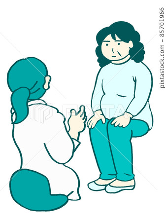 精神科檢查:無表情的精神分裂症女性 簡單 精神科檢查:無表情的精神分裂症女性 簡單 85701966