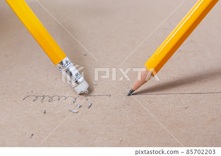 Close up a pencil writing Close up a pencil writing 85702203