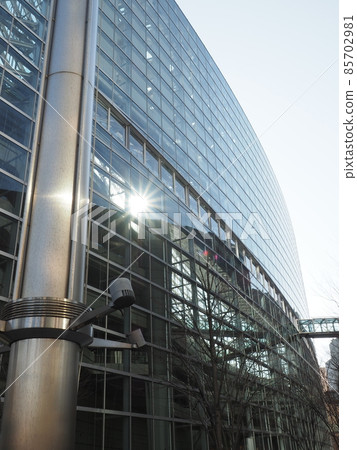 Curtain wall and glow Curtain wall and glow 85702981
