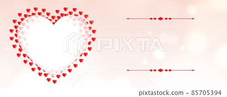valentines day hearts banner romantic design valentines day hearts banner romantic design 85705394