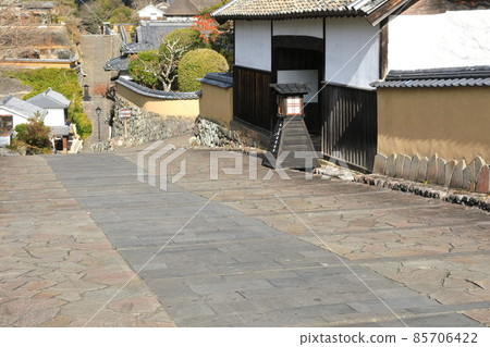 [大分縣]須谷斜坡和鹽谷斜坡（杵築城下町） 85706422