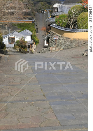 [大分縣]須谷斜坡和鹽谷斜坡（杵築城下町） 85706424