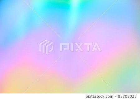 holograph foil background. Pastel color paper. Retro trend design. Vintage 85708023