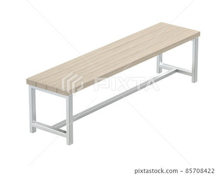 Outdoor wood bench Outdoor wood bench 85708422