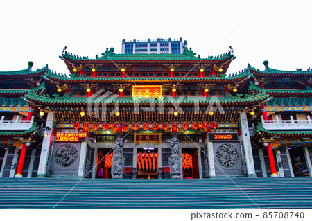 Sanfeng Temple in Kaohsiung City, Taiwan 85708740