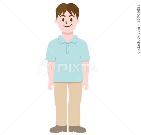 Daddy father dad simple family illustration... - Stock Illustration ...