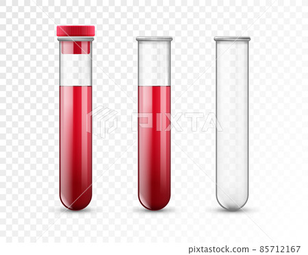Blood test tube cartoon glass design icon. Medical tube blood test laboratory liquid breaker Blood test tube cartoon glass design icon. Medical tube blood test laboratory liquid breaker 85712167