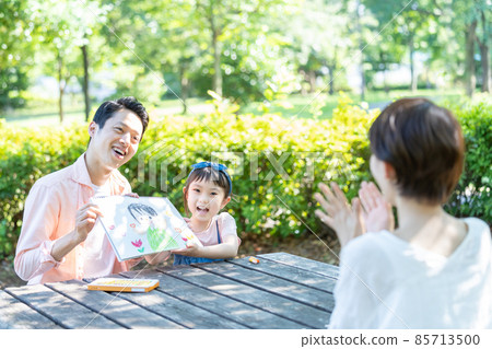 家庭繪圖漫畫 85713500