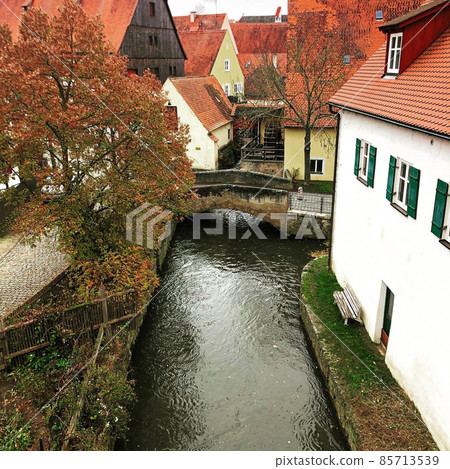 Nördlingen alleys and rivers 85713539