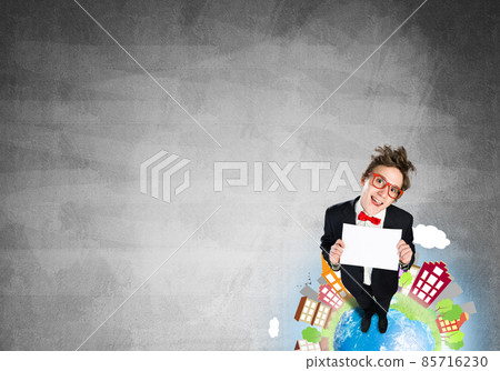 Comic businessman on Earth top Comic businessman on Earth top 85716230