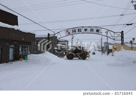 北海道中川JR手鹽中川站前除雪工程 85716845