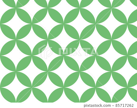 Traditional cloisonne pattern background material, Japanese green 85717262