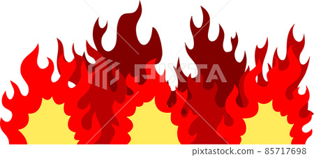 Burning flame Burning explosion Fire 85717698