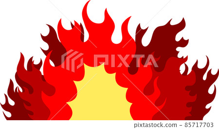Burning flame Burning explosion Fire 85717703