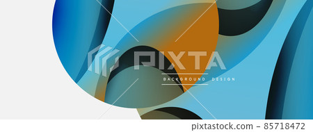 Original graphic wallpaper. Essential complex background. Movement concept composition vector illustration for wallpaper banner background or landing page 85718472