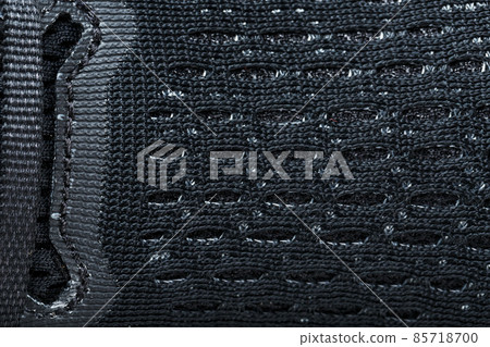 Mesh of black sports sneakers for training Macro 85718700