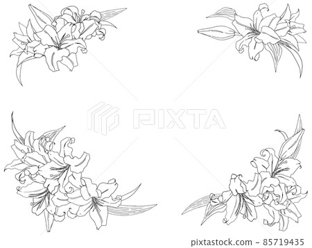 尤里框架③（四個角，畫線） 85719435