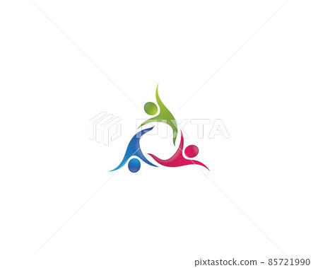 Teamwork vector icon Teamwork vector icon 85721990