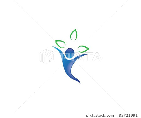Wellnes symbol vector icon Wellnes symbol vector icon 85721991