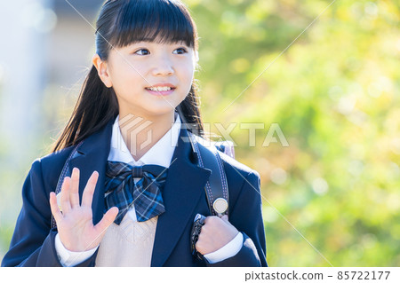 Elementary school girl uniform Elementary school girl uniform 85722177