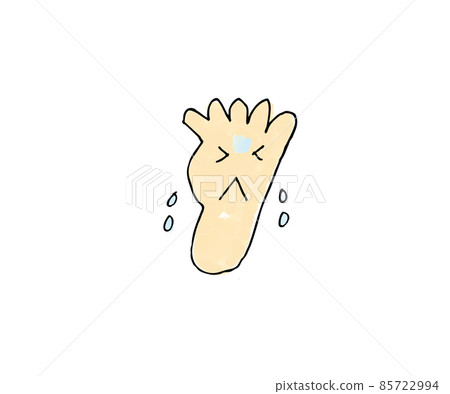 Crying feet 85722994