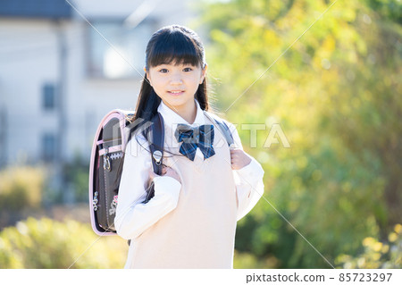 Elementary school girl uniform Elementary school girl uniform 85723297