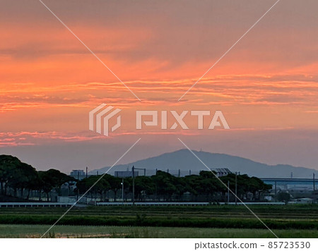Sunset Itoshima scenery 85723530