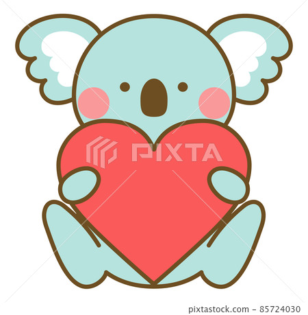 Koala with a heart Koala with a heart 85724030