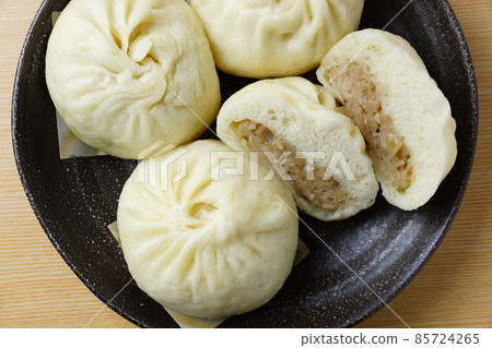 豬肉包子肉包子中國菜 豬肉包子肉包子中國菜 85724265