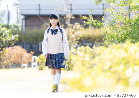 Elementary school girl uniform 85724460