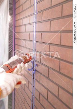 Waterproofing work caulking 85725672