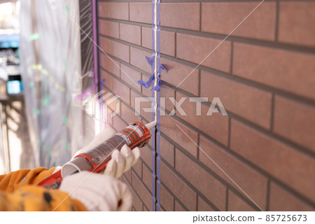 Waterproofing work caulking Waterproofing work caulking 85725673